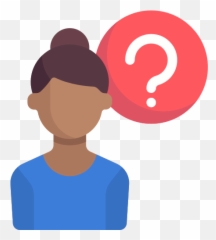 Neck Teenager Face Transparent U0026 Png Clipart Free Download - YWD Questioning Icon