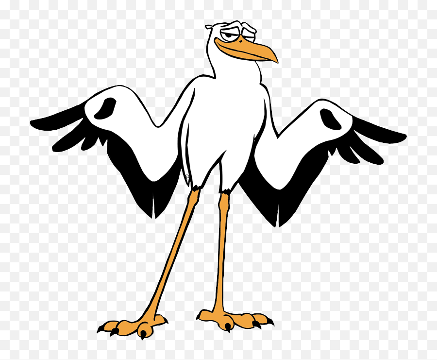 Stork Png Picture - Clipart Storks,Stork Png