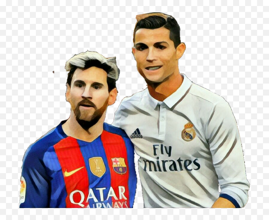 Lionelmessi Cristiano Ronaldo Png - Messi And Ronaldo Png,Lionel Messi Png