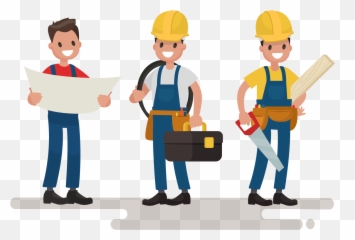 Engineer Clipart Workwear Transparent - Workers Cartoon Png,Engineer Png