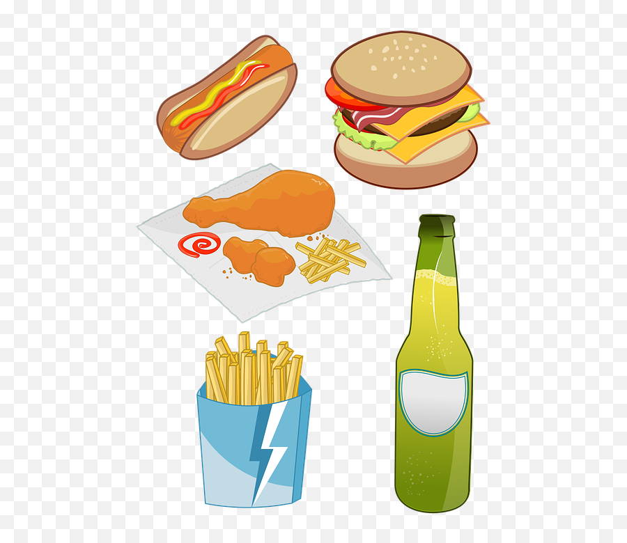 Fast Foods Fizzy Drinks Unhealthy - Free Image On Pixabay Sjunk Food Clipart Png,Fast Food Png
