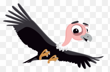 Vulture Vector Transparent Png - Transparent Vulture Clipart,Vulture Png