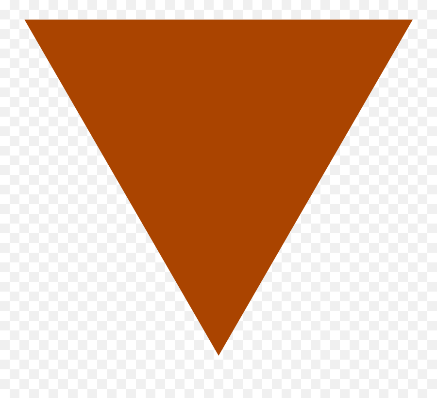 Triangle - Brown Triangle Png,Triangles Png