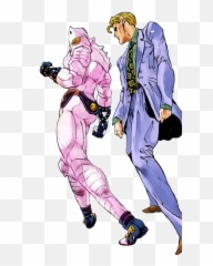 Transparent Johnny Joestars U2014 Kira And Killer Queen For His - Killer Queen Jojo Png