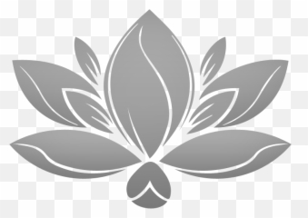 Download Lotus Gray No Background - Nenuphar Restaurant Png,Lotus Transparent Background