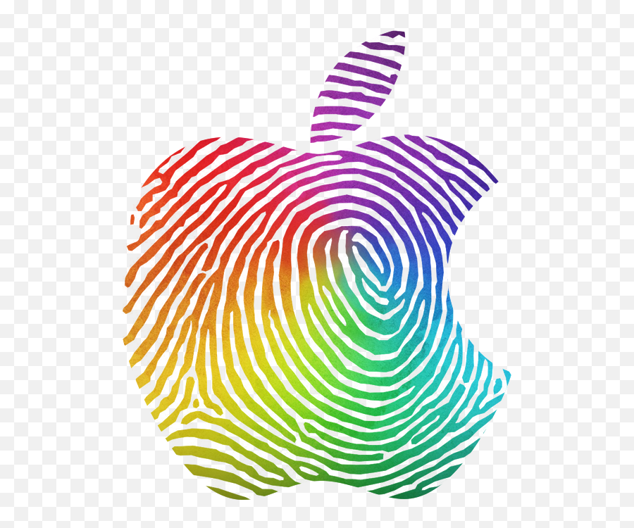 Transparent Background Clipart Apple Logo - Fingerprint Png,Apple Logo No Background