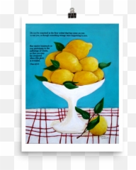 Art Print Be Lemons Png