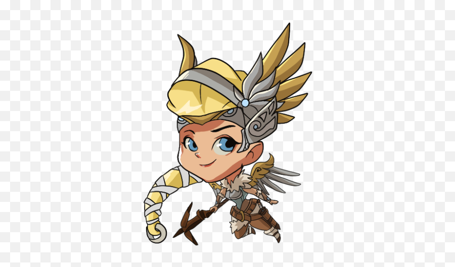 Overwatch Mercy Cute - Mercy Cute Spray Png,Overwatch Mercy Png