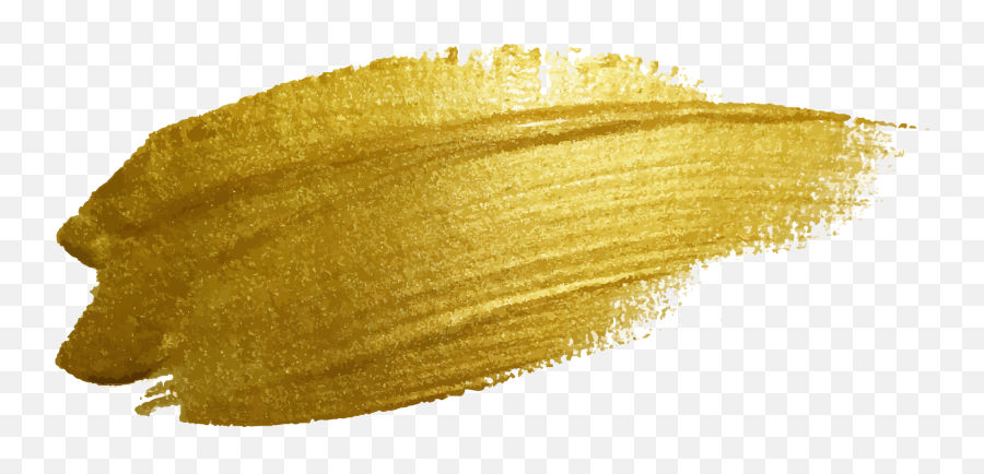 Gold Paint Png Picture - Gold Paint Png,Gold Brush Stroke Png
