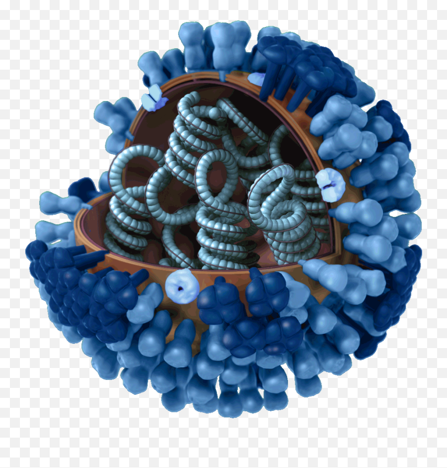 Virus Real Transparent Png Clipart - Caprine Arthritis Encephalitis Virus,Virus Transparent