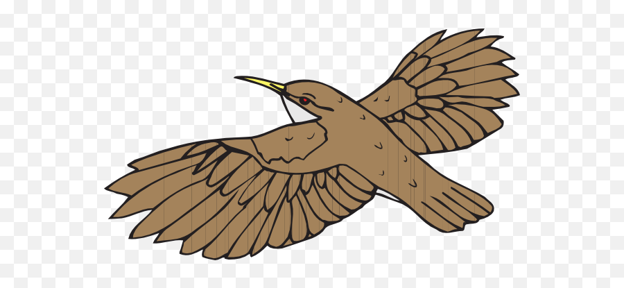 Mockingbird Flying Clipart Free - Brown Bird Flying Clipart Png,Mockingbird Png