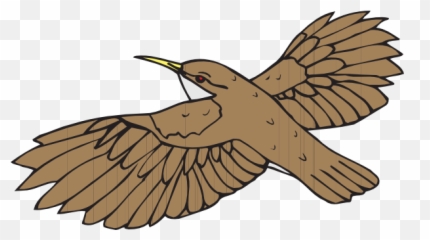 Mockingbird Flying Clipart Free - Brown Bird Flying Clipart Png,Mockingbird Png