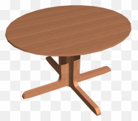 Bim Object - End Table Png,Round Table Png