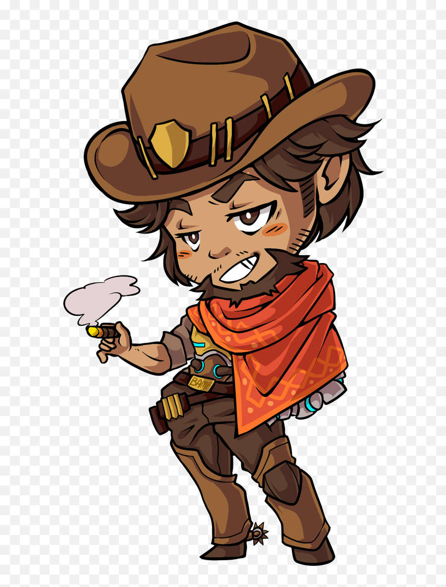 Download Free Png Mcree - Mccree Cute Png,Mccree Png