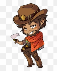 Download Free Png Mcree - Mccree Cute Png,Mccree Png