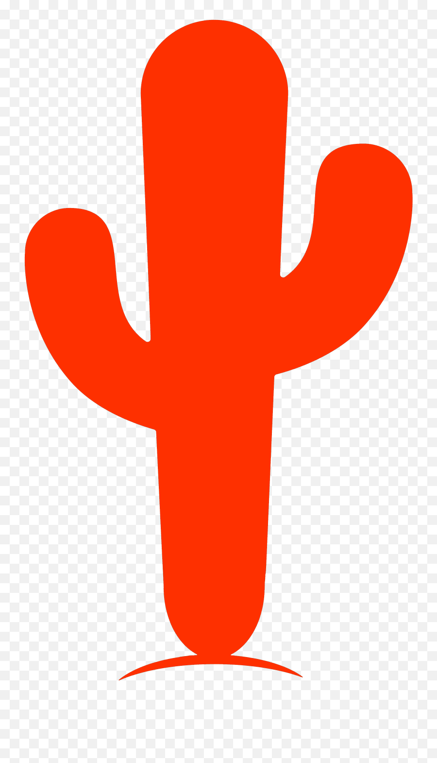 Orange Cactus Coffee Png Logo