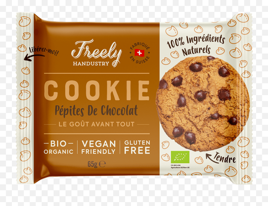 Chocolate Chip Cookie - Freely Handustry Freely Cookie Png,Cookies Transparent