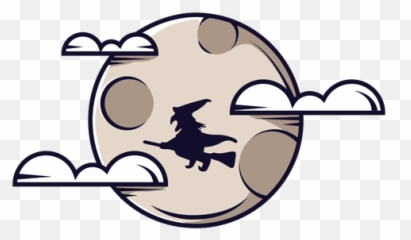 Full Moon Clouds Icon Cartoon - Transparent Png U0026 Svg Vector Dibujos De Lunas Animadas,Full Moon Transparent
