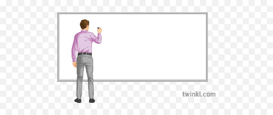 Teacher Writing - Teacher Writing On The White Board Png,White Board Png