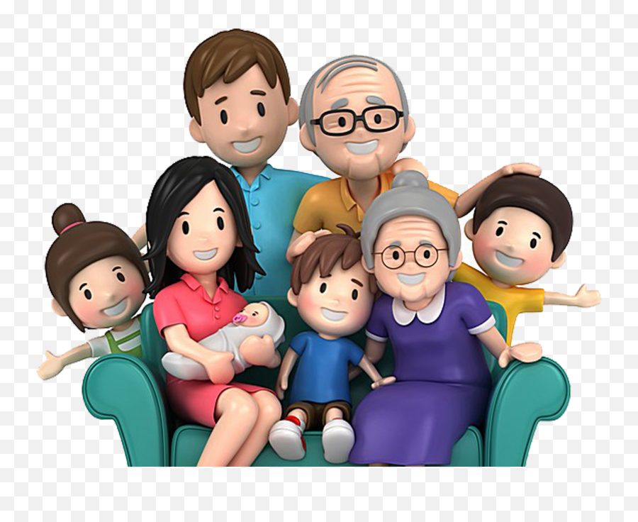 Download Family Cartoon Wallpaper - Family Clipart Png,Family Png