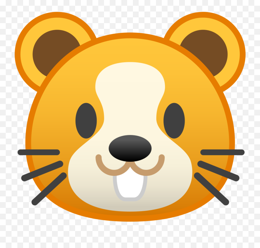 Hamster Face Icon Noto Emoji Animals Nature Iconset Google - Hamster Emoji Png,Hamster Png