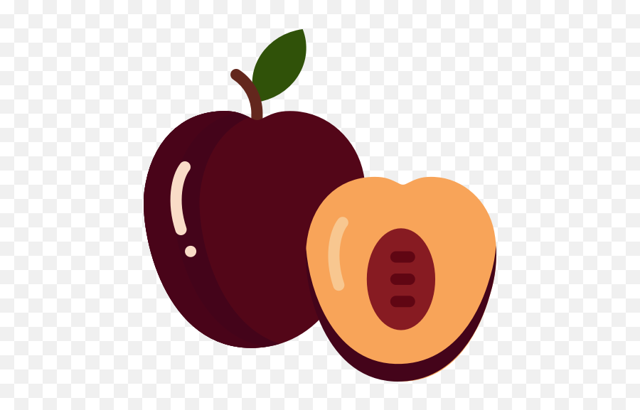 Food Fruit Fruits Plum Icon - Mornington Crescent Tube Station Png,Plum Png