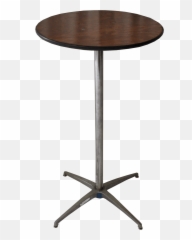 Cocktail Tables - 42 Tall A Classic Party Rental Solid Png,Outdoor Table Png