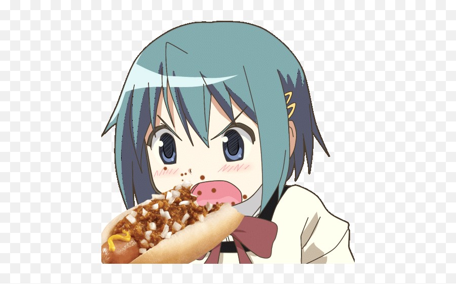 Image - Angry Anime Gif Transparent 500x500 Png Clipart Chili Dogs,Anime Png Gif