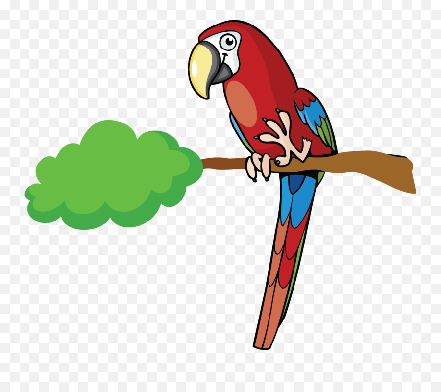 Description For Macaw - Macaw Clipart Full Size Clipart Papagayo Animado Png,Macaw Png