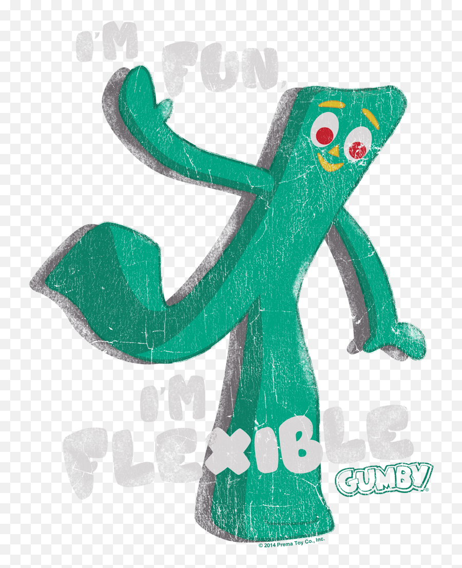 Gumby Flex Kidu0027s T - Shirt Ages 47 Dot Png,Gumby Png
