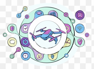 Flying Money - Circle Png Download Original Size PNG Dot
