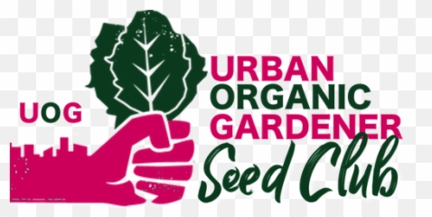 Urban Organic Gardeneru0027s Uog Seeds - Ofthemonth Garden Natural Foods Png,Gardener Png