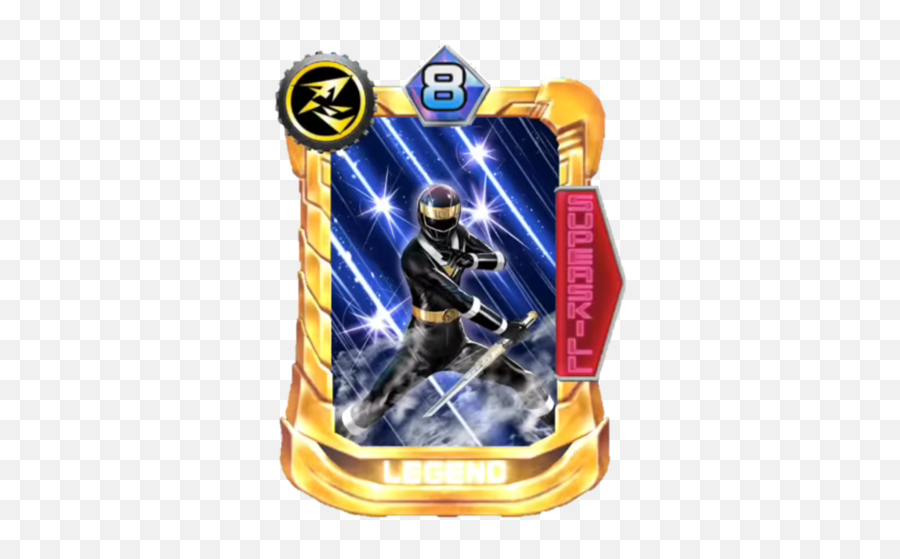 Download Hd Ninjablack Card In Super Sentai Legend Wars - Super Sentai Legend Wars All Legend Png,Super Sentai Logo