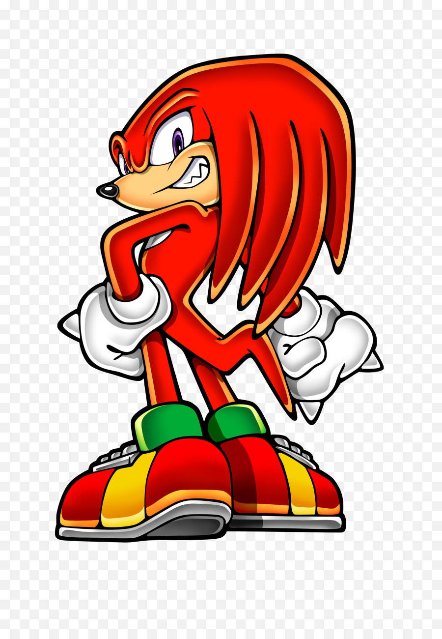 Advance2 Knuckles - Knuckles The Echidna Transparent Png,Knuckles Png