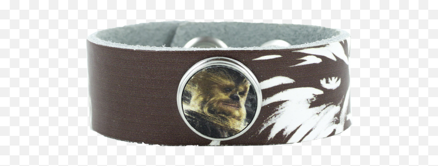 Chewbacca Brushed Bracelet Dark Brown Png Transparent