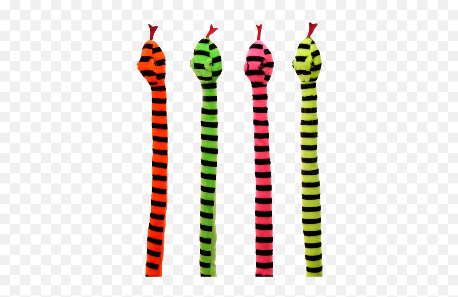 62 Neon And Black Stripes Snake - Fiesta Toy Vertical Png,Black Stripes Png