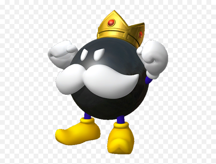 King Bomb Super Mario Bros Kart Characters - King Boo Mario Party Png,Cartoon Bomb Png
