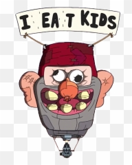 Download A Transparent Balloon If You Want To Put It Into - Eat Kids Gravity Falls png