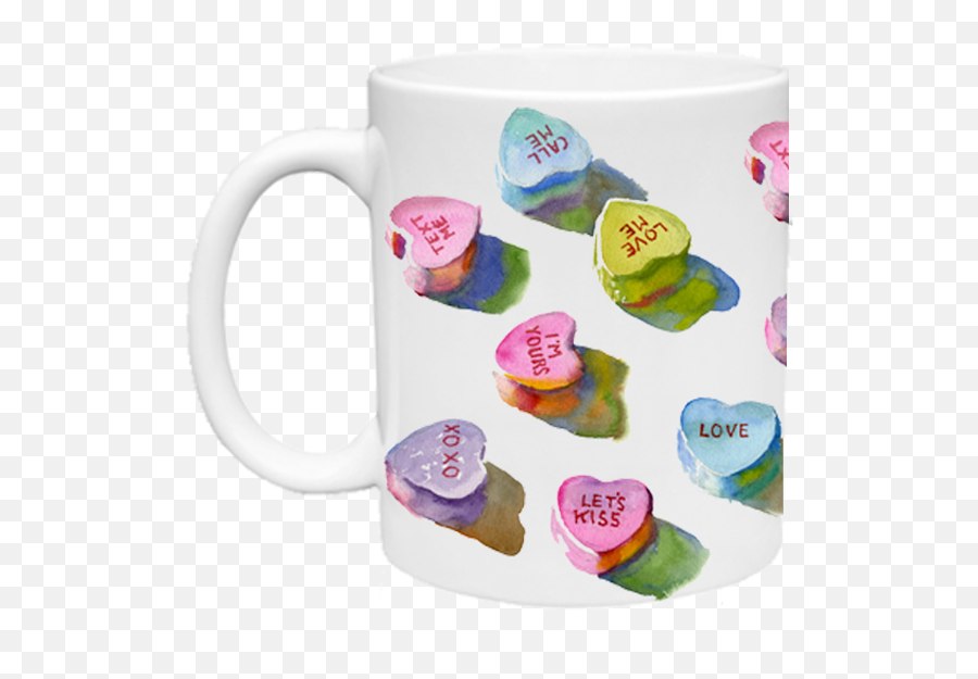 Mug - Serveware Png,Candy Hearts Png