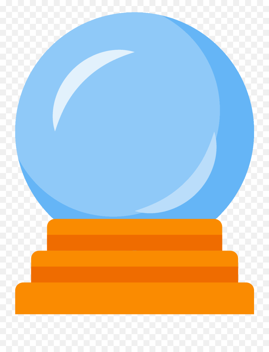 Crystal Ball Icon - Crystal Ball Clipart Full Size Clipart Blue Crystal Ball Clipart Png,Crystal Ball Transparent Background