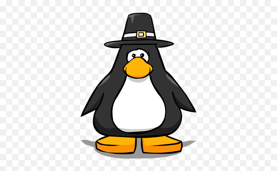 Pilgrim Hat - Penguin With Top Hat Full Penguin With A Top Hat Png,Pilgrim Hat Transparent