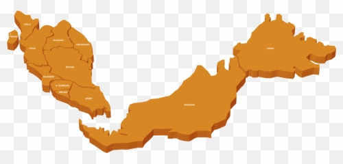 Peta Malaysia 3d Png Image With No - Horizontal,Peta Logo Png