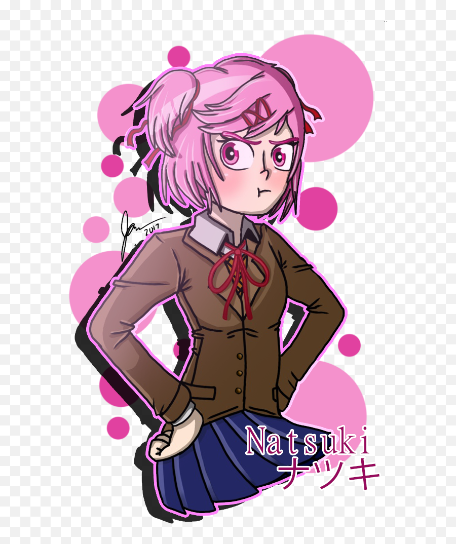 Download Doki Literature Club - Doki Doki Literature Cartoon Png,Doki Doki Literature Club Logo Png