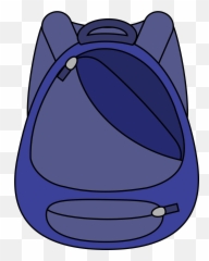 Library Of School Bag Image Black And White Stock Png Files - Cartoon Blue School Bag,Backpack Clipart Png
