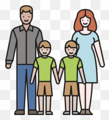 Parents Father People Love Mother Twins Sons Family Icon - With Twin Clipart png