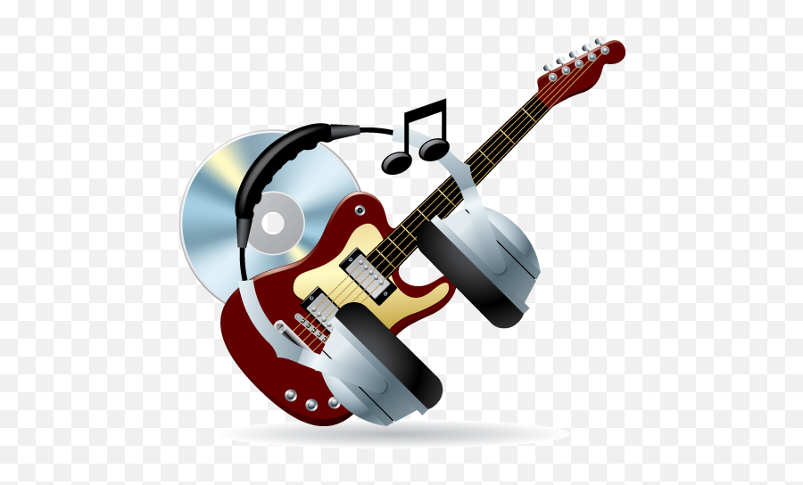 Cd Disc Music Instrument Guitar - Music Png,Guitar Folder Icon