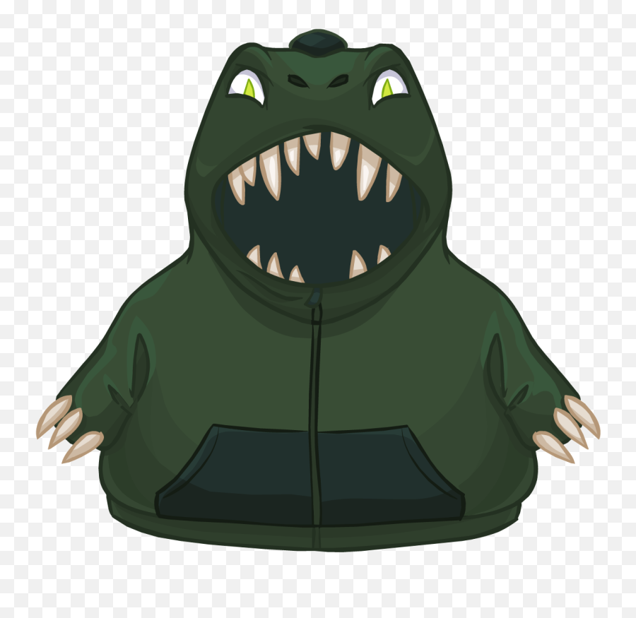 T Rex Hoodie Club Penguin Wiki Fandom - Club Penguin Dinosaur Costume Png,Icon Hoody