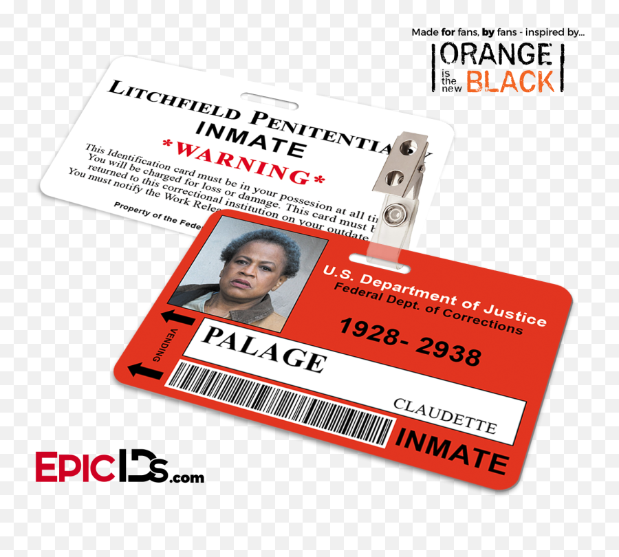 Litchfield Penitentiary Oitnb Inmate - Orange Is The New Black Id Png,Crazy Eyes Png