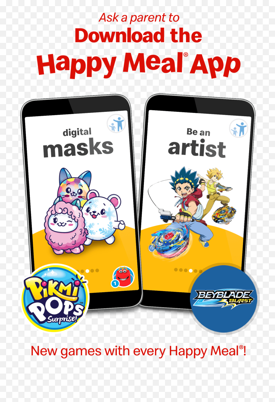 Happy Meal - Mobile Phone Png,Happy Meal Png