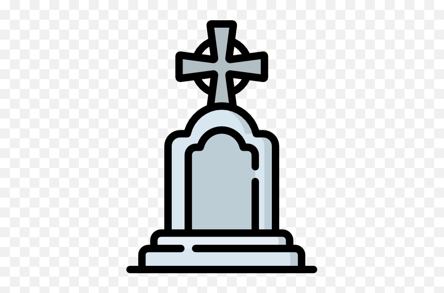 Gravestone - Free Halloween Icons Christian Cross Png,Cemetary Icon